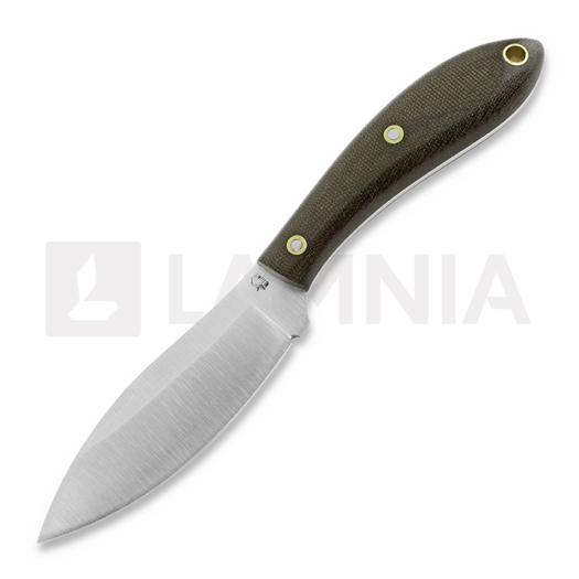 Нож LT Wright Large Northern Hunter AEB-L high Saber, зелёный, Matte