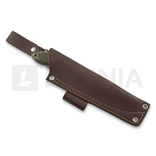 LT Wright Large Northern Hunter AEB-L high Saber kniv, green, Matte