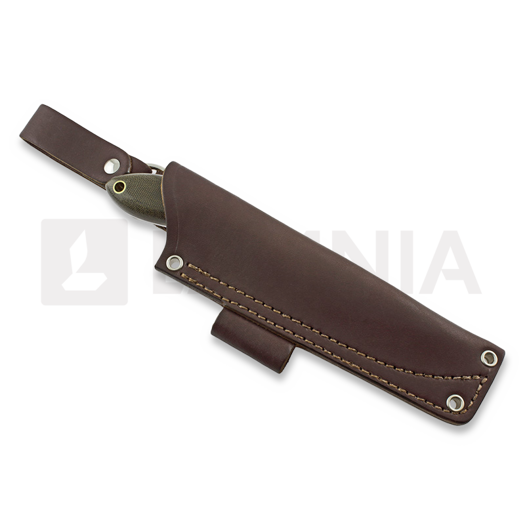 LT Wright Large Northern Hunter AEB-L high Saber kniv, green, Matte