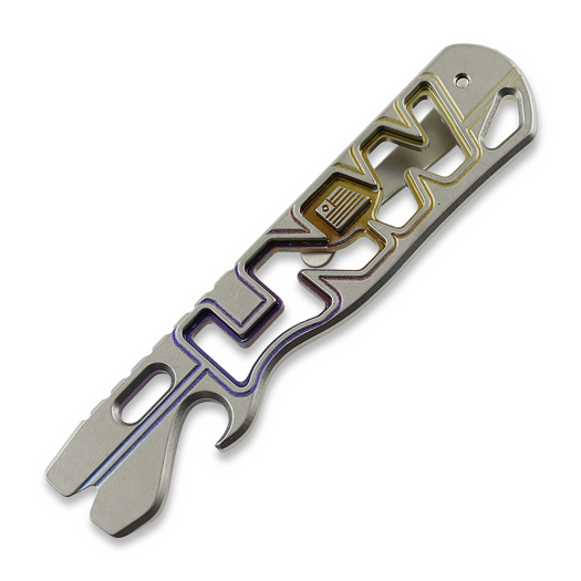 Lynch All Access Pass v1.8 "Ultralight" Prybar Stone Logo Fade Anodized