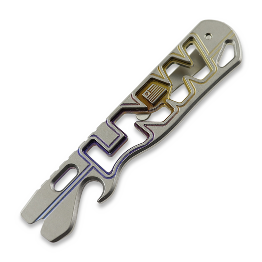 Lynch All Access Pass v1.8 "Ultralight" Prybar Stone Logo Fade Anodized