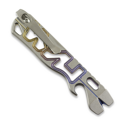 Lynch All Access Pass v1.8 "Ultralight" Prybar Stone Logo Fade Anodized