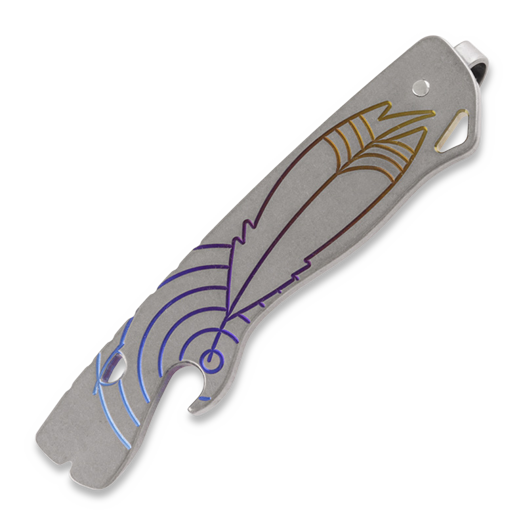 Lynch All Access Pass v2.5 Prybar - Stone Logo Fade Anodized