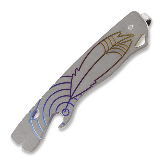 Lynch All Access Pass v2.5 Prybar - Stone Logo Fade Anodized