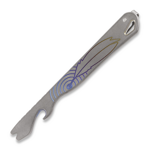 Lynch All Access Pass v3.5 Prybar - Stone Logo Fade Anodized