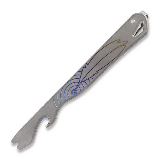 Lynch All Access Pass v3.5 Prybar - Stone Logo Fade Anodized