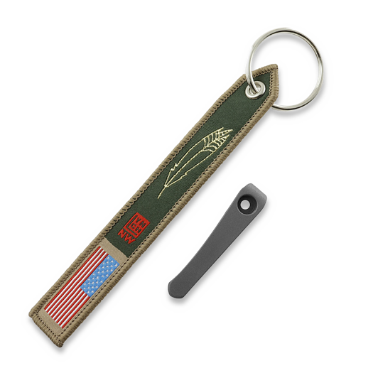 Lynch Chris Reeve Machined "Flat Top" Clip - CRF-1 / Sandblasted