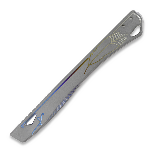 Lynch In Without Knocking v1.1 Prybar - Stone Logo Fade Anodized