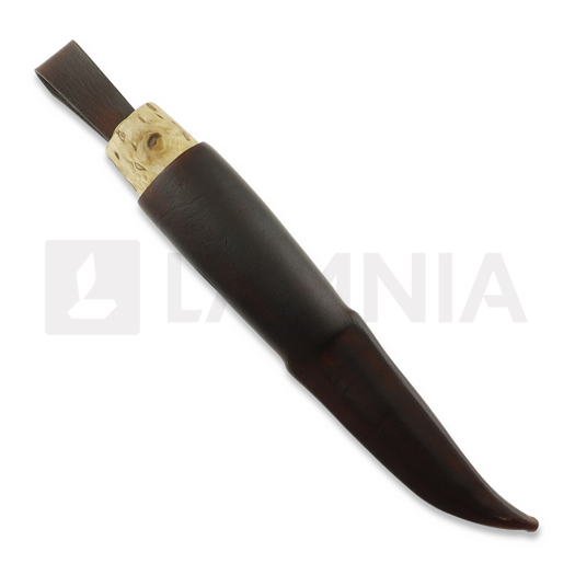 M.M Custom Knives Puukko 7, K990-curly-antler