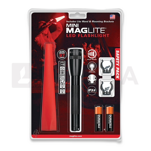 Mag-Lite Mini Maglite LED Safety Pack
