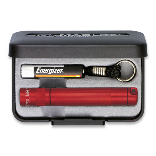 Mag-Lite Solitaire Single AAA Cell Taschenlampe, rot