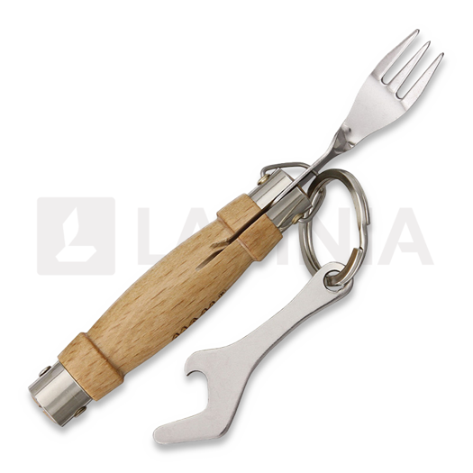 MAM Knife w/Fork & Bottle Opener sulankstomas peilis