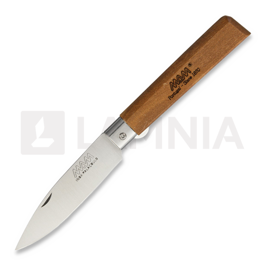 MAM Linerlock Drop Point Olive 折り畳みナイフ