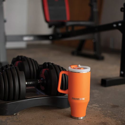 Mammoth Ascent Tumbler 40oz, Blaze Orange