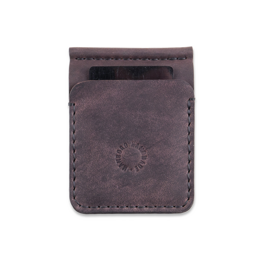 Manboro Clip Wallet, Brown