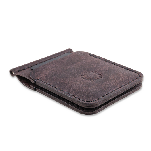Manboro Clip Wallet, Brown