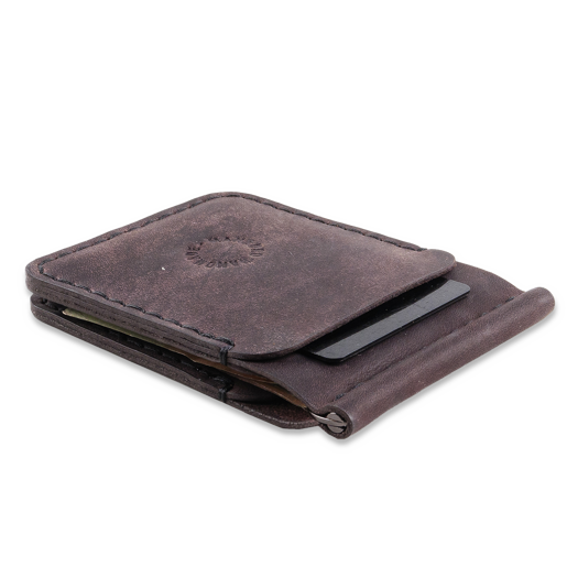 Manboro Clip Wallet, Brown