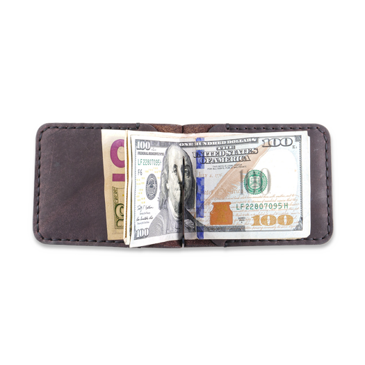 Manboro Clip Wallet, Brown