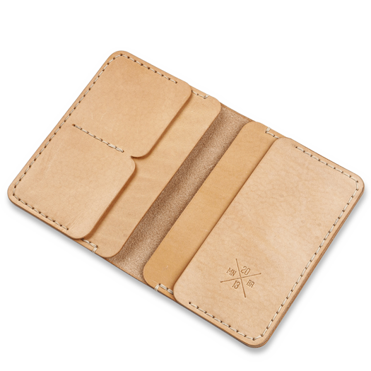 Manboro Passport Wallet, Tan