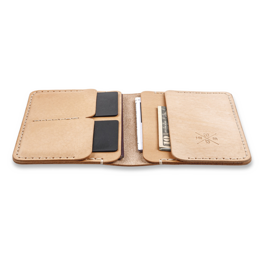 Manboro Passport Wallet, Tan