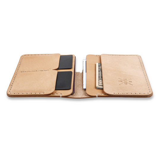 Manboro Passport Wallet, Tan