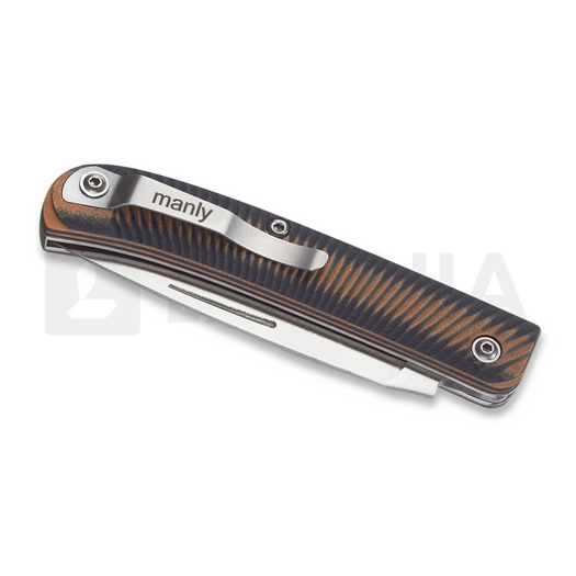Coltello pieghevole Manly Comrade Black/Orange