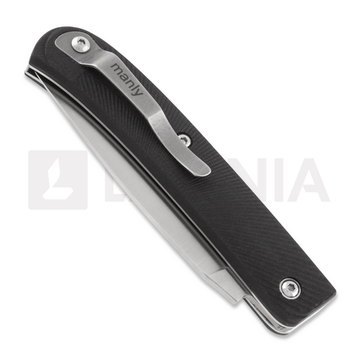 Manly Comrade CPM-154 folding knife, black