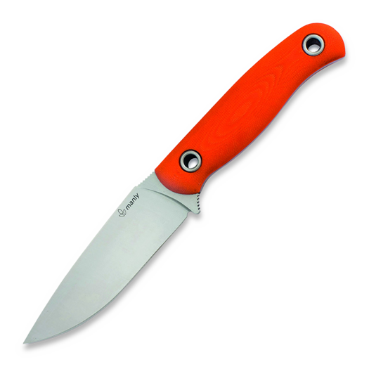 Nóż Manly Crafter D2, pomarańczowa
