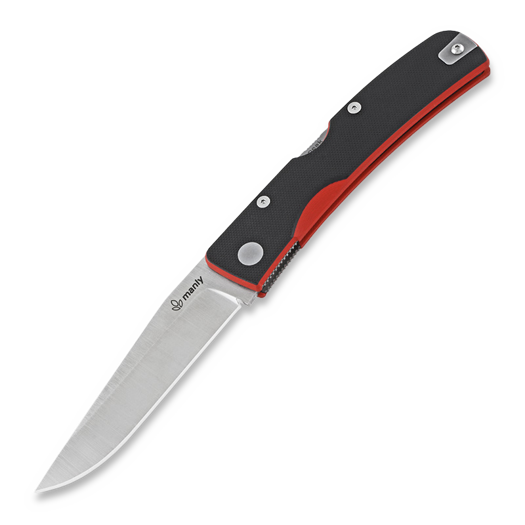 มีดพับ Manly Peak CPM-154 Two Hand Opening, แดง