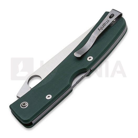 Coltello pieghevole Manly Peak CPM-S-90V, military green