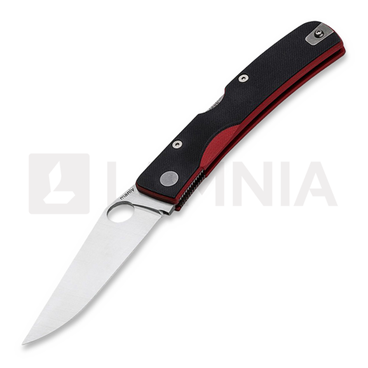 Manly Peak CPM-S-90V folding knife, red
