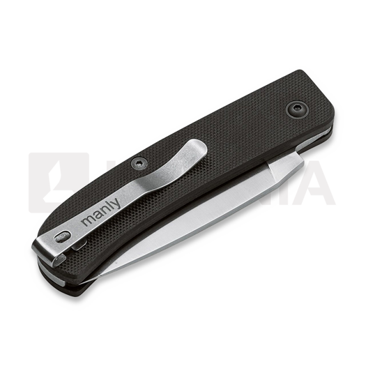 Manly Wasp CPM S90V folding knife, black