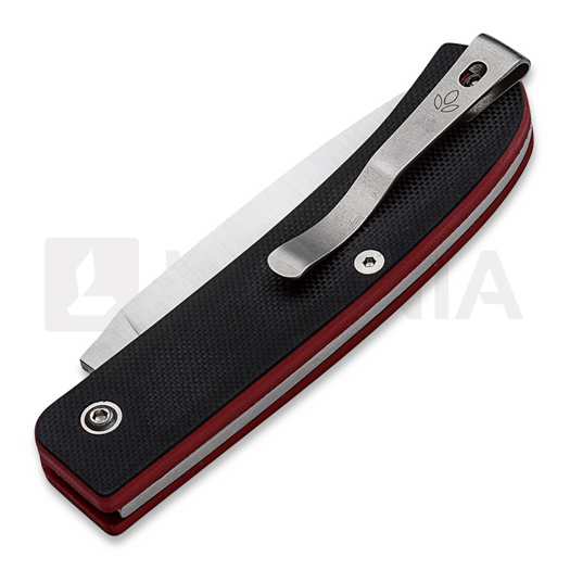 Manly Wasp CPM S90V folding knife, red