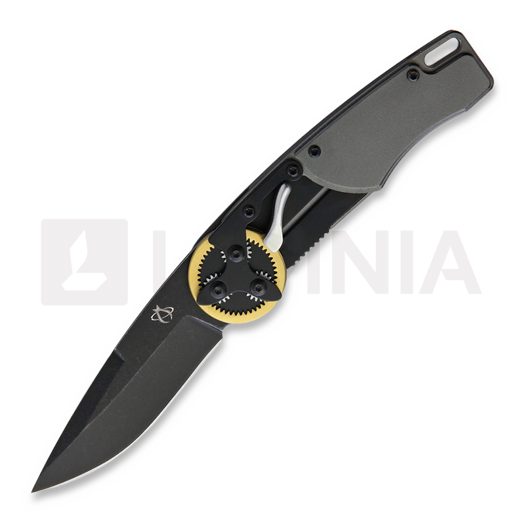 Zavírací nůž Mantis Gearhead Drop Point, brass