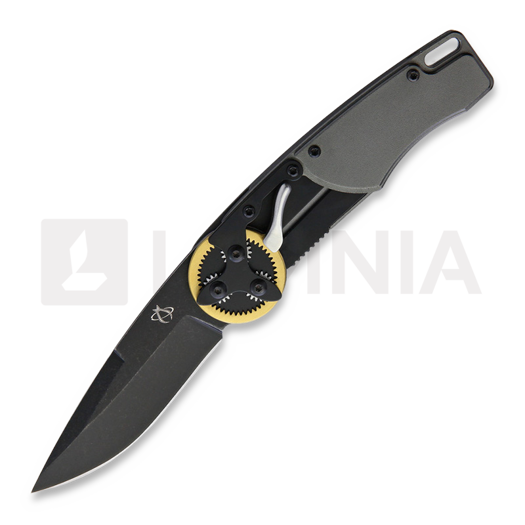 Складной нож Mantis Gearhead Drop Point, brass