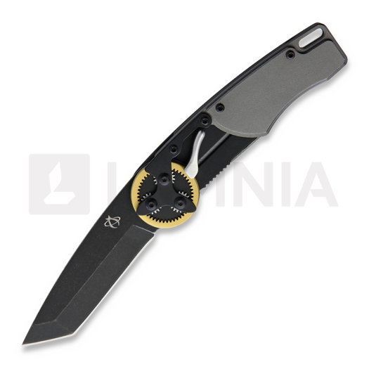 Navalha Mantis Gearhead Tanto, brass
