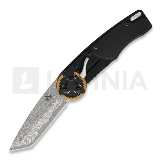Mantis Gearhead Tanto kääntöveitsi, Damascus