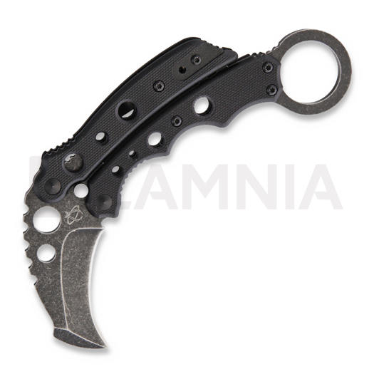 Mantis Vuja De Karambit Black balisong