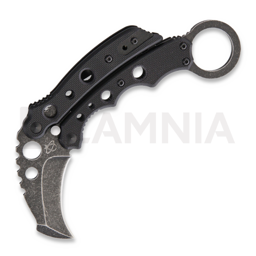 Balisong Mantis Vuja De Karambit Black