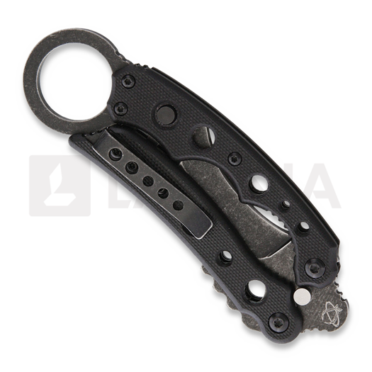 Mantis Vuja De Karambit Black butterfly knife