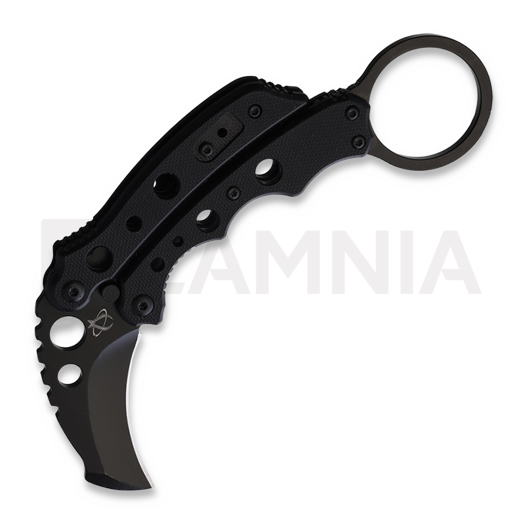 Skladací nôž Mantis Vuja De Karambit, čierna