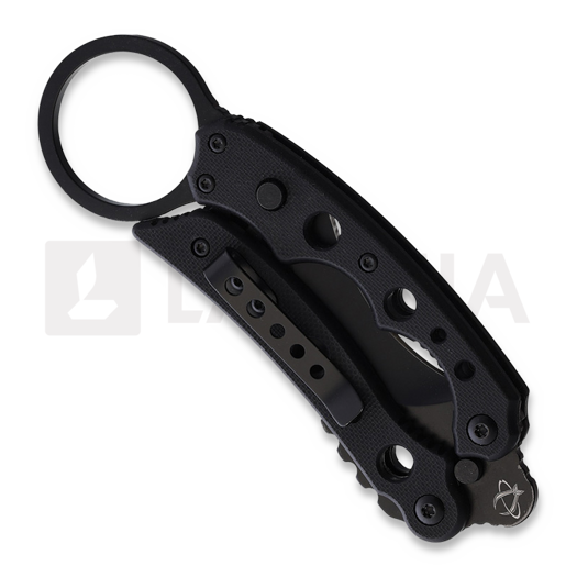 Coltello pieghevole Mantis Vuja De Karambit, nero