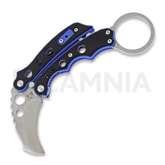 Coltello a farfalla Mantis Vuja De Karambit Blue