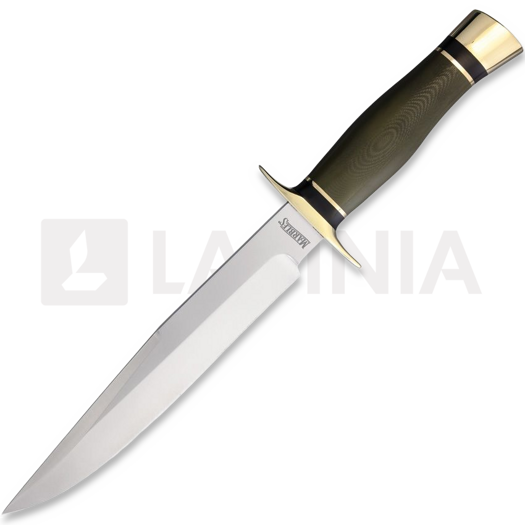 Nazis Marbles Green Micarta Fixed Blade