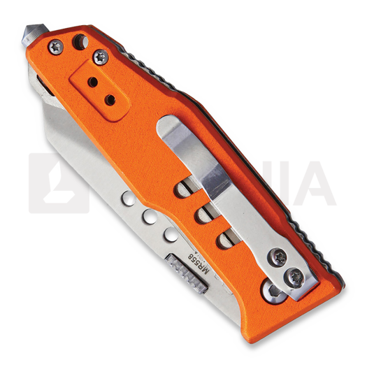 Coltello pieghevole Marbles Linerlock Orange Handle