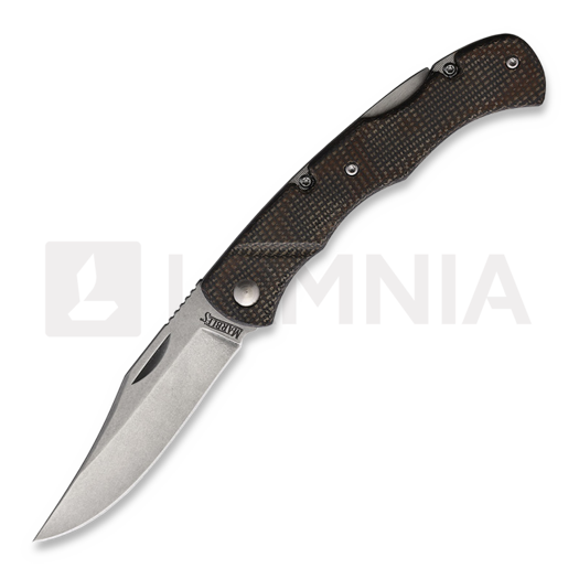Nóż składany Marbles Lockback with Brown Micarta