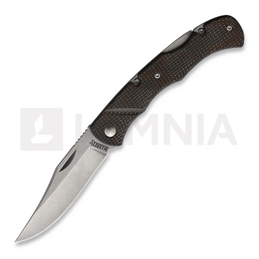 Marbles Lockback with Brown Micarta סכין מתקפלת