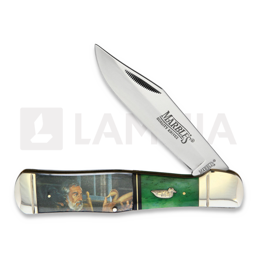 Navaja Marbles Mallard Decoy Folder