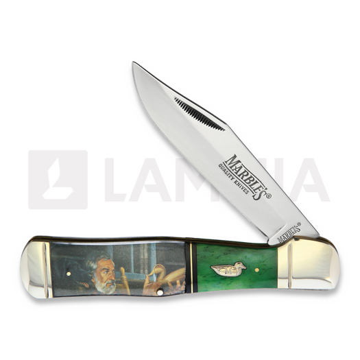 Navaja Marbles Mallard Decoy Folder