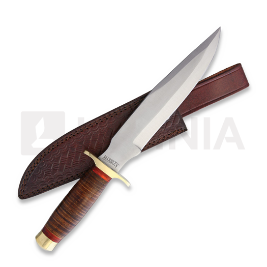 Marbles Stacked Leather Bowie